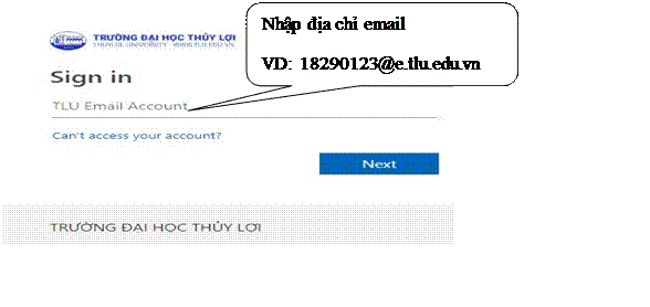 Hướng dẫn sử dụng Email với tên miền e.tlu.edu.vn