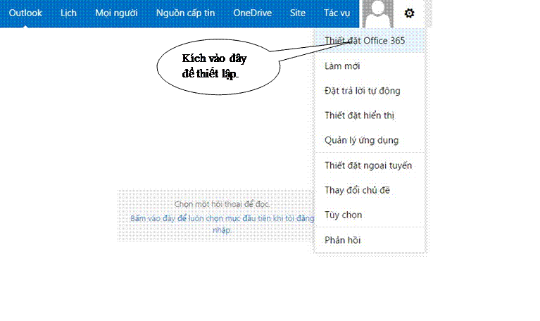 Hướng dẫn sử dụng Email với tên miền e.tlu.edu.vn