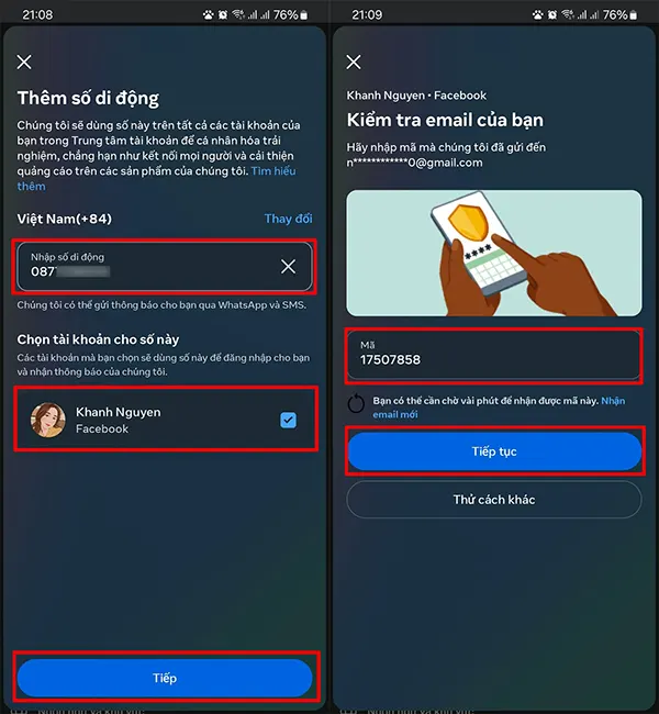 Hướng Dẫn Xác Thực Tài Khoản Facebook