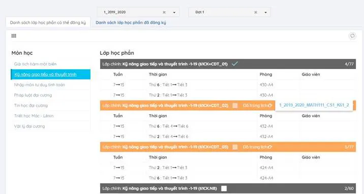 Hướng Dẫn Sử Dụng Phần Mềm Đăng Ký Học
