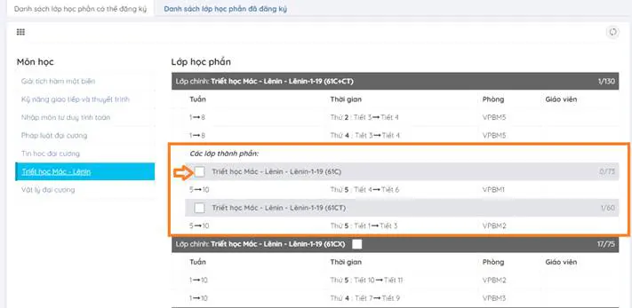 Hướng Dẫn Sử Dụng Phần Mềm Đăng Ký Học