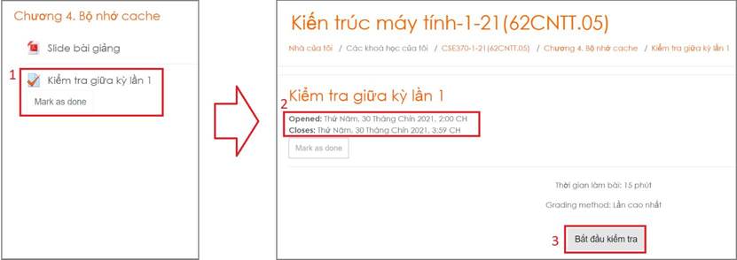 Hình 2.9 Bài kiểm tra