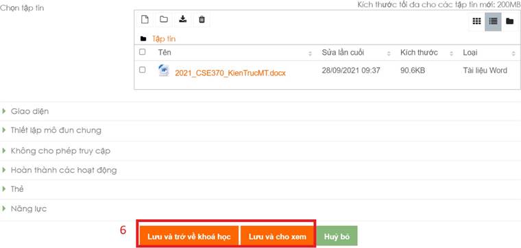Hình 4.7 Hoàn tất việc thêm file