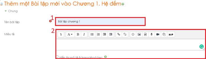 Hình 5.8 Thêm bài tập
