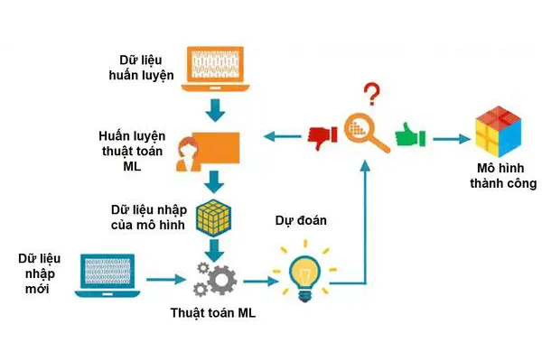 Các bước xây dựng một mô hình Machine Learning